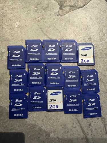 2gb card toshiba - sd,