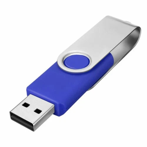 Blue usb flash drive - usb,