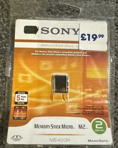 Sony memory stick micro 2gb - sony,