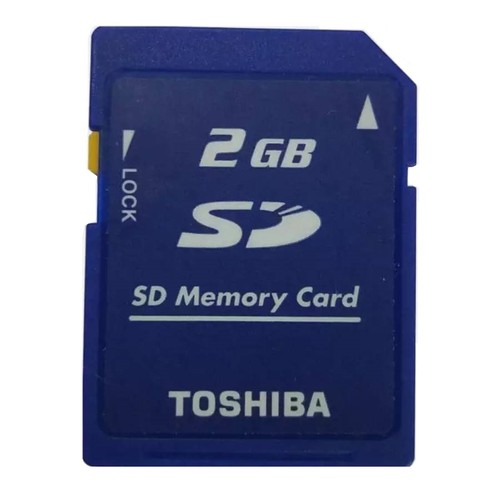 Toshiba 2gb genuine camera - toshiba, sd