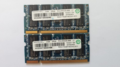 Memory ram sodimm laptop - ram, 2x2gb