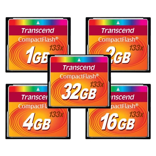 Transcend 133x memory card - 133x, cf