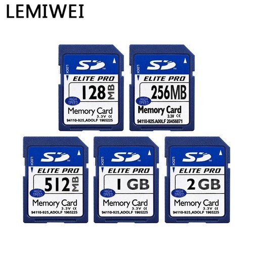 Lemiwei memory card 128mb - sd,