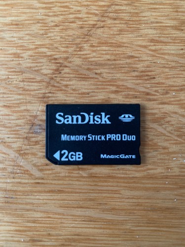 2gb sandisk memory stick pro - memory,