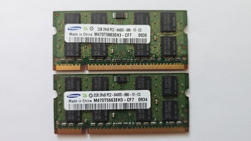 Memory ram sodimm - ram, 2x2gb