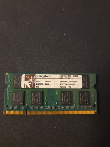 Kingston ddr2 2gb 1x2gb 800mhz - kingston,